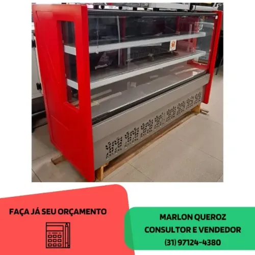 Balcao de Açougue novo Polar 2m