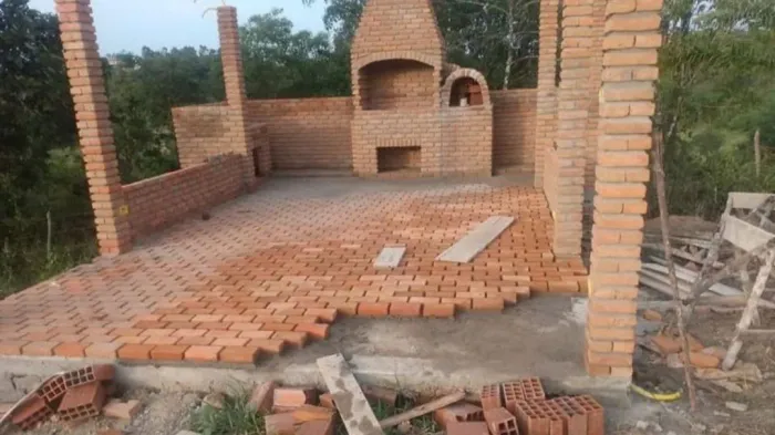 Tijolos pra churrasqueira