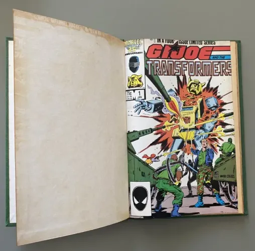 G.I. Joe & The Transformers - Marvel 1987 (Encadernado de Luxo)