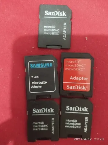 Adaptador de cartão, 2 unidades