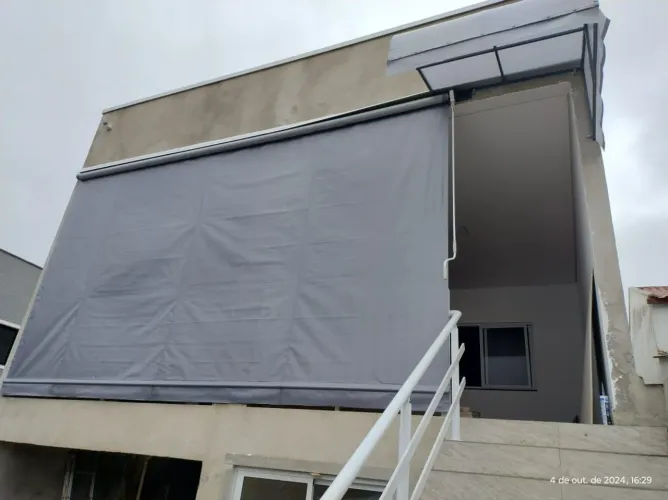 CORTINAS EM LONA CORTA VENTO 