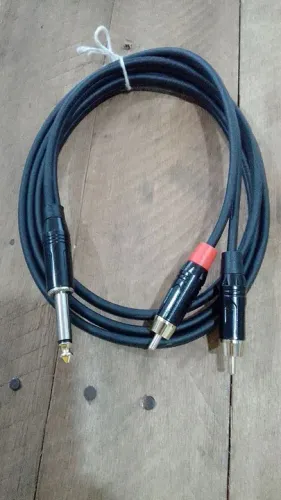Cabos de audio sob medida e acessórios 