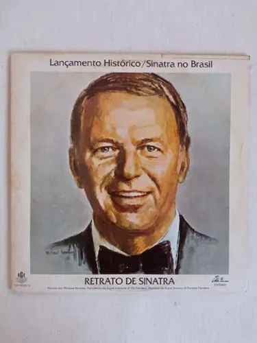 DISCO DUPLO DE VINIL SINATRA NO BRASIL - RETRATO DE SINATRA (1980) - DUPLO - RARIDADE!