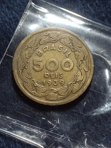 Moeda de 500 reis de 1939