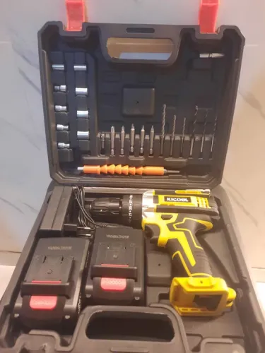 Furadeira e parafusadeira com impacto 2 bateria