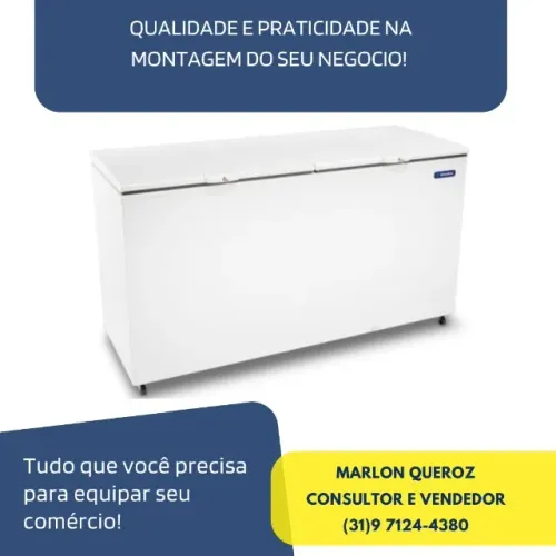 Freezer Horizontal Metalfrio 540 Litros