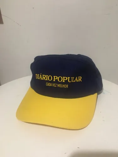 Boné Jornal Diário Popular novo nunca usado