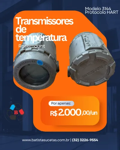 Transmissores de temperatura Rosemount