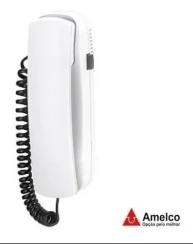 Fone Amelco para Extensão Residencial IE30 Para Porteiro Eletrônico 