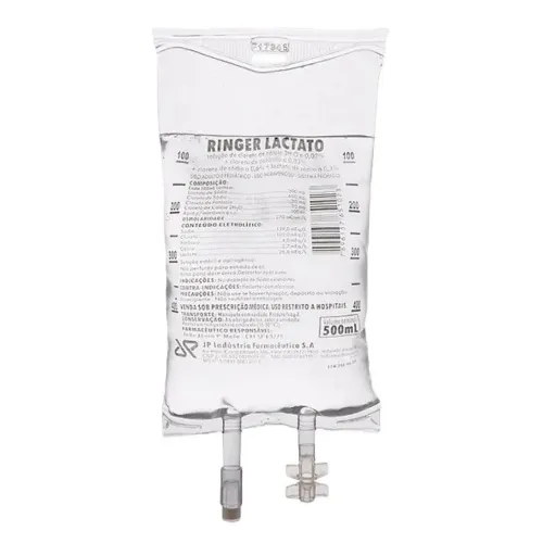 Soro Ringer Lactado 500Ml 