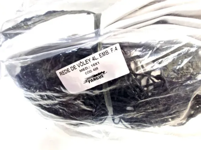 Rede voleibol 4 Lonas Emborrachada PADRAO fio 4mm