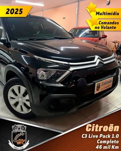 Citroen C3 Live Pack 1.0 Flex 6V 5P Mec. 2025