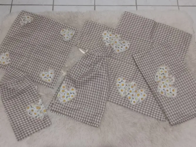 Jogo de cozinha Artesanal - (6 unidades)