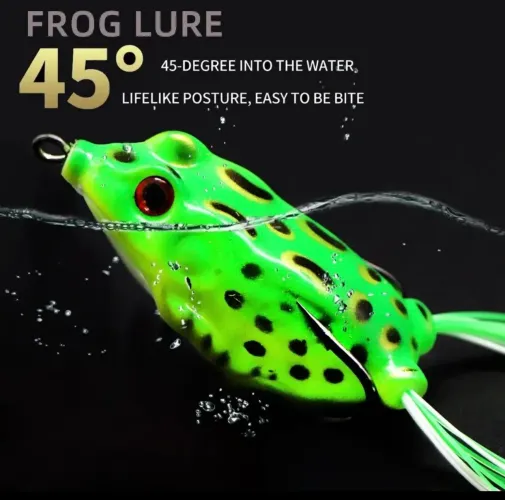 Isca de Sapo para Pesca - 45° - Alta Qualidade