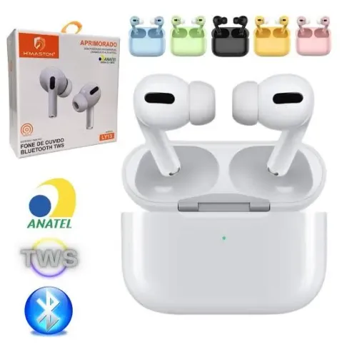 Fone de Ouvido Bluetooth Hmaston TWS - Novo