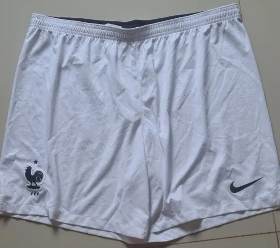 Calção França Nike Seleção Francesa Branco Tamanho GGG