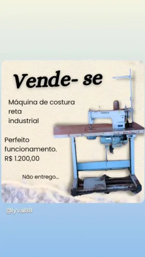 Máquina Costura RETA Indústrial 