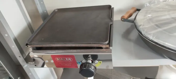 Chapa a Gás Malta - Ideal para seu negócio!