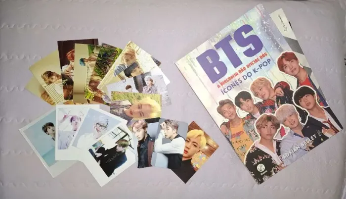 KIT livros KPOP e BTS