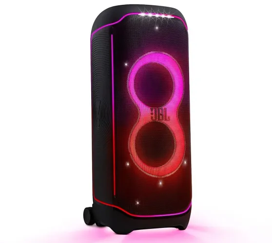 (Lacrada) Caixa de Som JBL PartyBox Ultimate 1100W Bluetooth LED, IPX4, Dolby Atmos