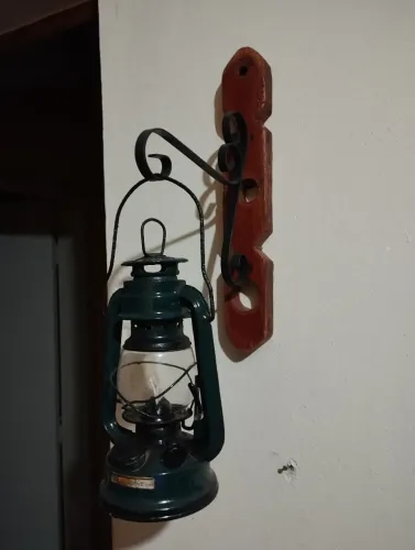 Lâmpada de óleo vintage para decoração