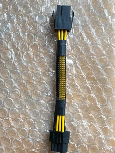 Cabo Adaptador Pcie 6 Para 8 Pinos Placa de Vídeo