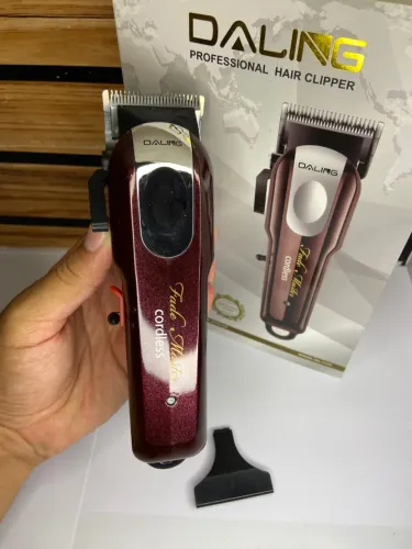 Máquina de Cortar Cabelo Sem Fio Profissional DALING DL-1173