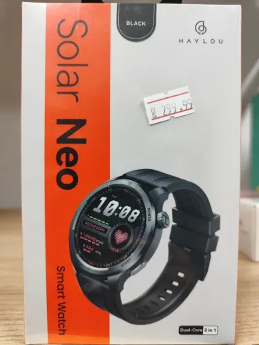Smartwatch Haylou Solar Neo Novo na Caixa loja física garantia nota entrega rápida