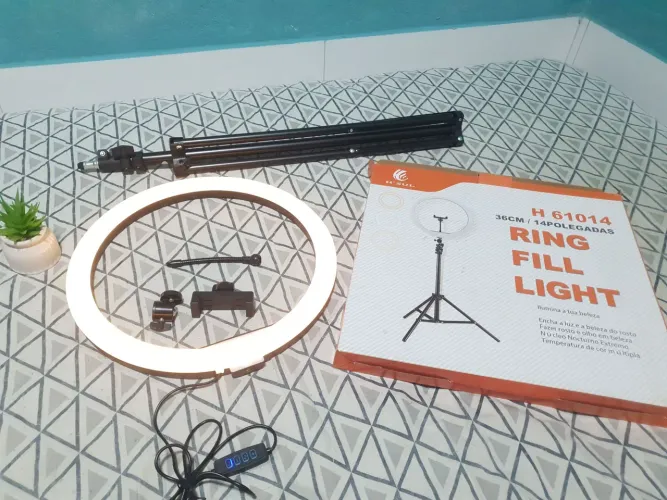 Ring Light 36cm/14 polegadas H'SUL - Iluminação Perfeita