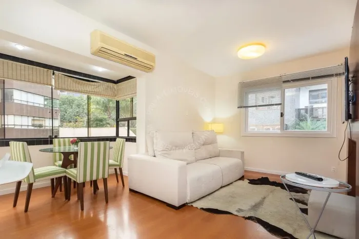 Apartamento mobiliado para alugar no Bela Vista com 2 quartos (1 suíte)