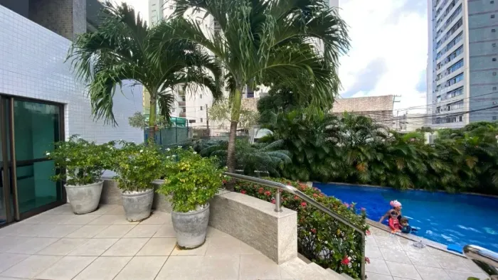 Apto 4 qtos com 2suites + DCE, alto padrao, 137m, Pina 2do Jardim, 8500 c/txs