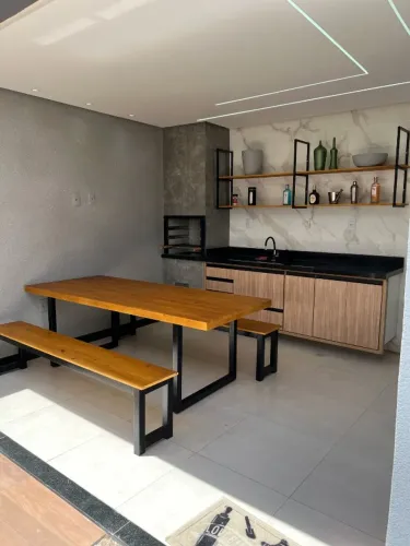 Mesas Área Gourmet Industrial Rústico