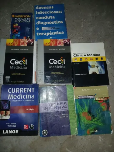 Livros da área de saúde- Diversos Títulos e Edições