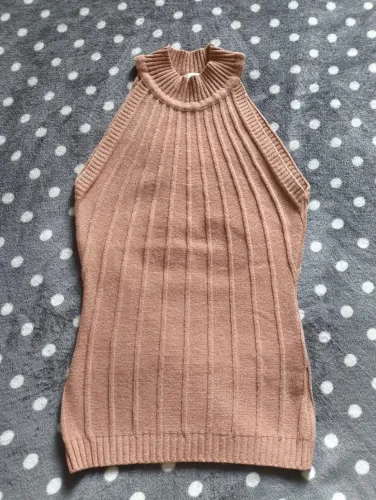 Regata Tricot LF Bege - Tamanho P