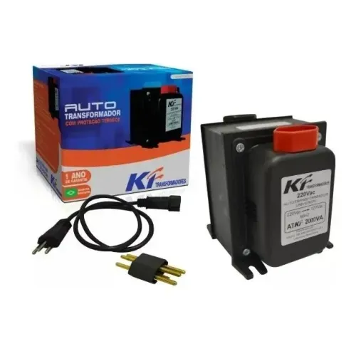 Transformador 1500va 110 Para 220 E 220 Para 110 Kf (1000w)