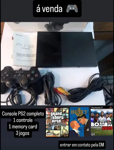 Play Station 2 Completo 