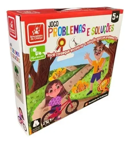Jogo Educativo Problemas & Soluções - Brincadeira de Criança