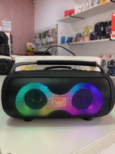 CAIXA DE SOM AL-8250 BLUETOOTH PORTÁTIL COM SOM POTENTE E BATERIA RECARREGÁVEL