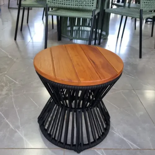 MESA DE APOIO TAMPO DE  MADEIRA