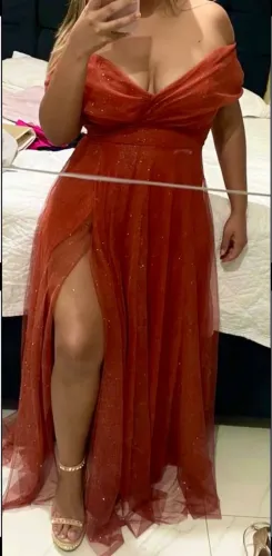 Vestido Terracota