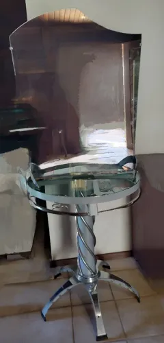 mesa Penteadeira  Clássica com Espelho dupla face