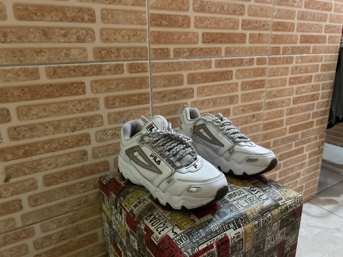 fila oakmont branco refletivo 39/40