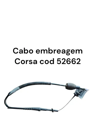 Cabo embreagem Corsa cod 52662