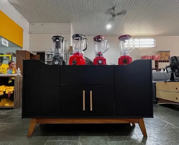 Buffet Aparador Novo Preto