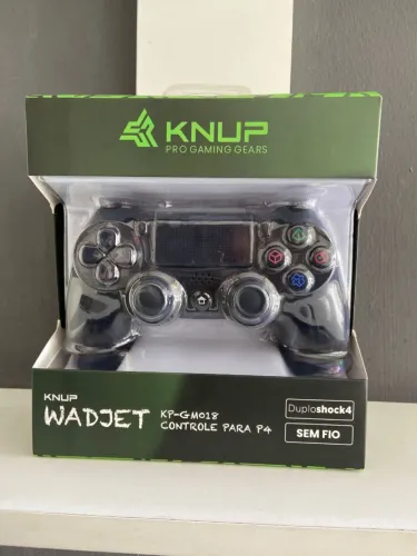 Controle para Ps4  Knup WADJET  Sem Fio- ENTREGA A DOMICÍLIO 