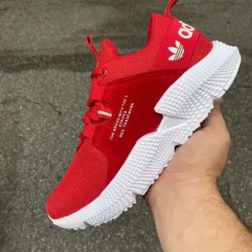 Tênis casual amsculino vermelho