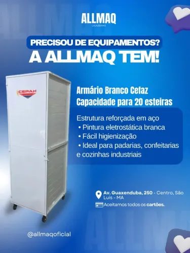 Armário Vazio Para 20 Assadeiras CEFAZ