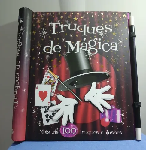 Livro de Truques de Mágica - Mais de 100 Truques!
