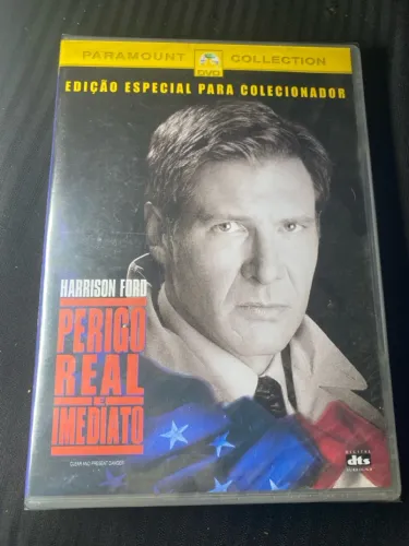 DVD Perigo Real e Imediato - Edição Especial Colecionador lacrado