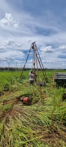 Sondagen a percucução fundação sondagen a trado e insaio de percolação